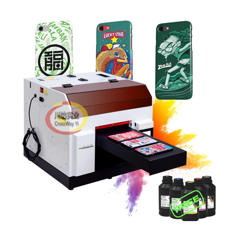 Commercial Photo Printer - Mini Inkjet LED A4 Kleiner Desktop-Flachbettdrucker
