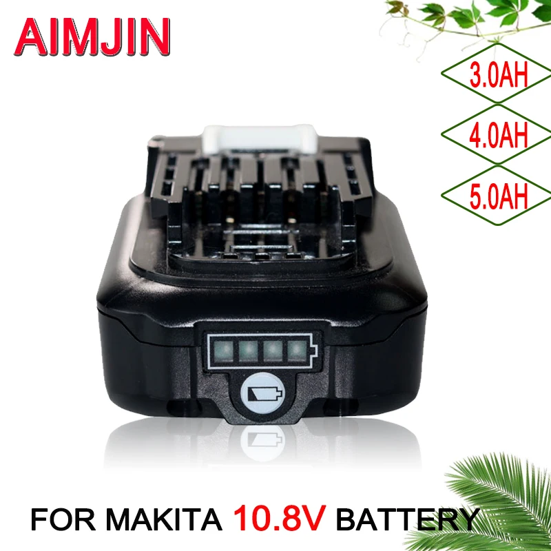 Makita Drill Hp1640 - 10,8 V 3000/4000/5000 mAh wiederaufladbarer Li-Ionen-Akku