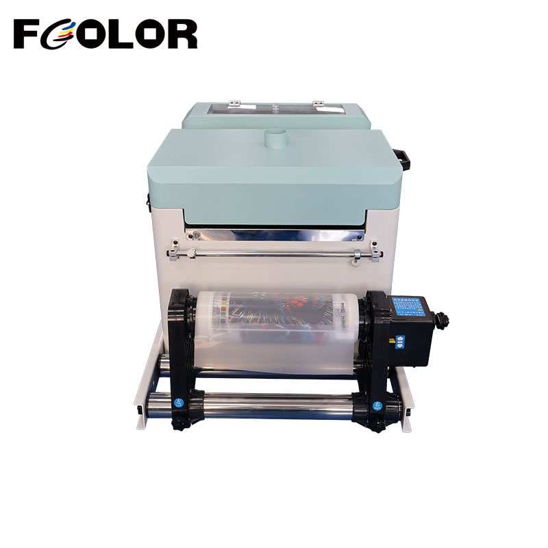 Dtf Powder Shaker - Fcolor 13-Zoll DTF Pulverschüttelmaschine Grüner Heißschmelzkleber