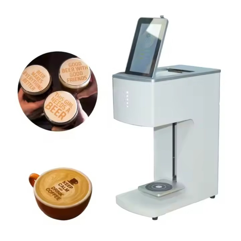 Commercial Photo Printer - 3D-Kaffeedrucker Latte-Art-Maschine Vollautomatisch für Gewerbliche Nutzung