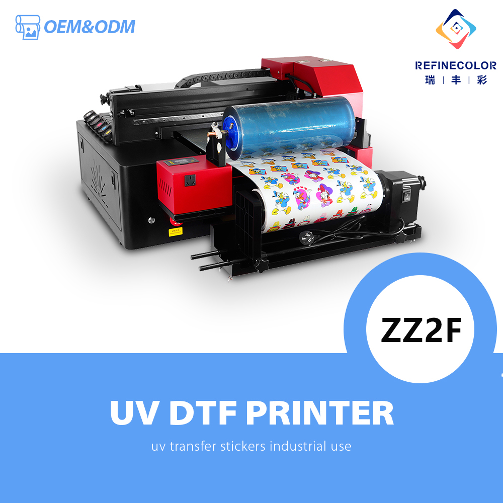 Commercial Printing Industry - Refinecolor A3+ Industrie-UV-DTF-Drucker mit zwei Epson