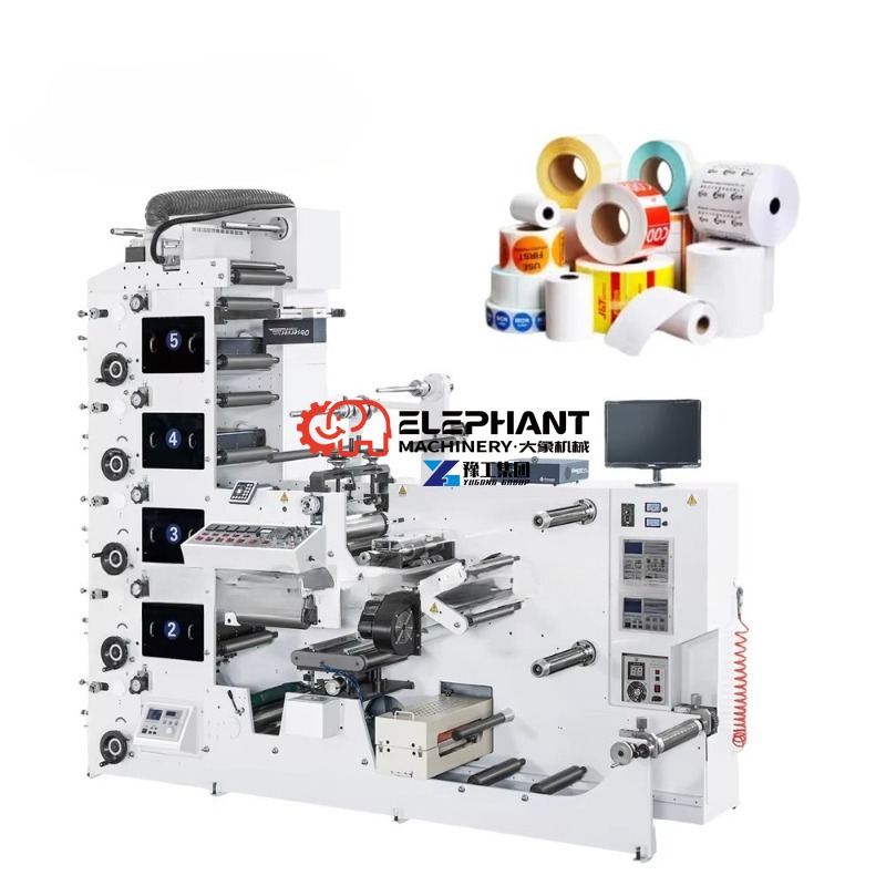 6-Farben-Automatische Flexodru – Commercial Flexographic Printing Bewertung und Preis