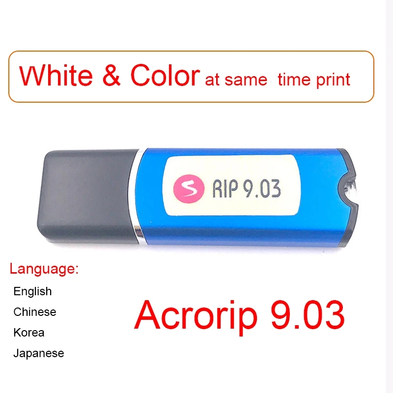 Acrorip White Color Ver 9.0 RI – Color Rip Software Dongle Bewertung und Preis