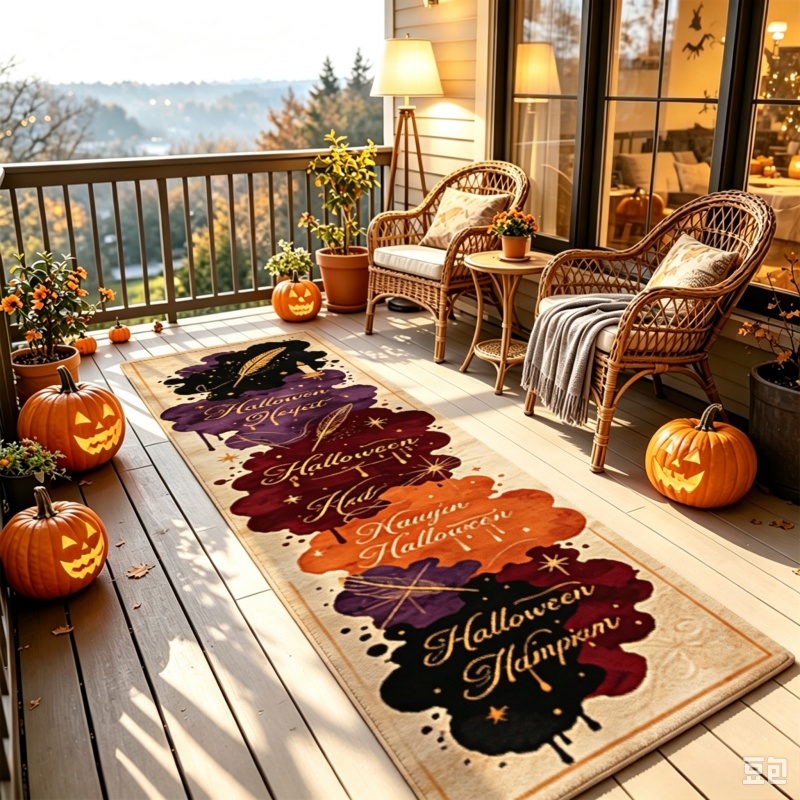 Teppich mit Halloween-Buchstab – Commercial Printing Ink Bewertung und Preis