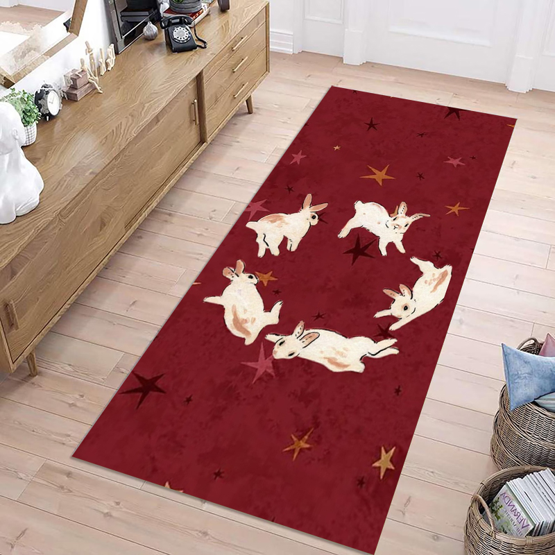 Boho-Läufer mit niedlichem Kat – Wholesale Commercial Printing Bewertung und Preis
