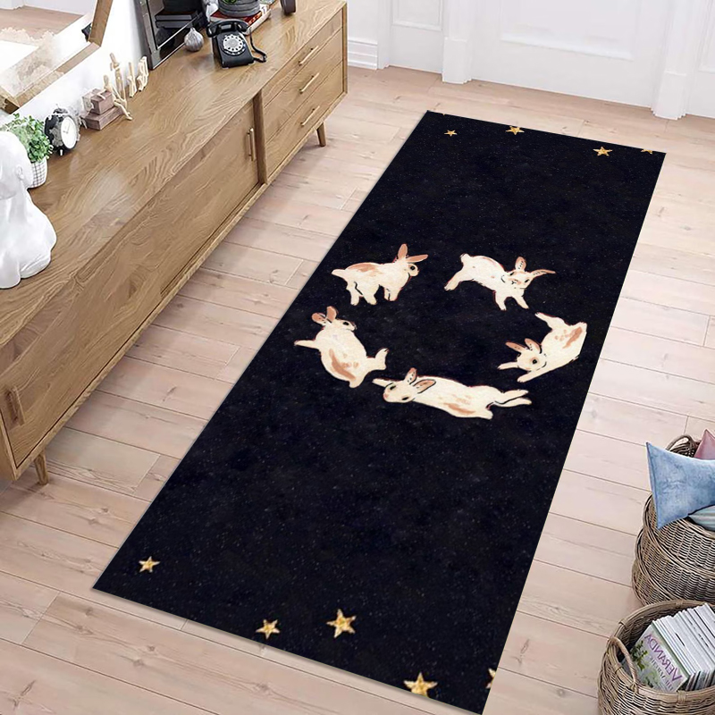 Boho-Läufer mit niedlichem Kat – Wholesale Commercial Printing Bewertung und Preis