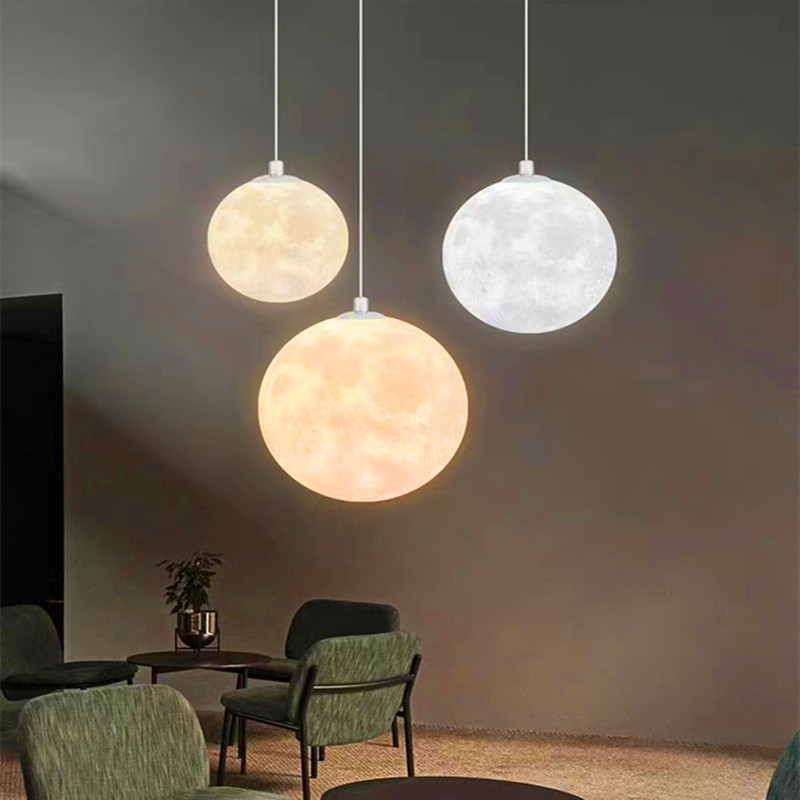 3D-Druck Mond Kronleuchter Ein – Hall Commercial Printing Bewertung und Preis