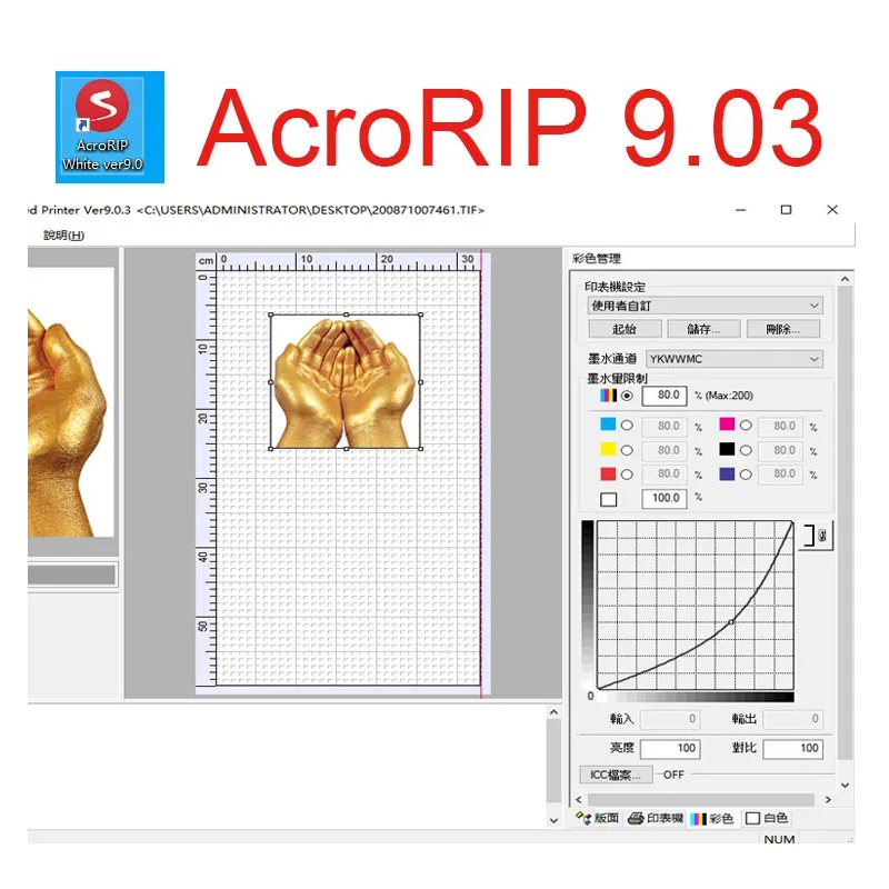 AcroRIP Weiße Version 9.0 RIP- – Color Rip Software Dongle Bewertung und Preis